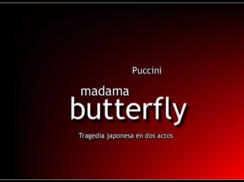 <span>FULL </span>Madama Butterfly Buenos Aires  2003 Schemper Marina Biasotti Bengolea Marandino