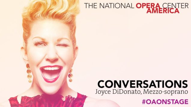 <span>FULL </span>In Conversation with Joyce DiDonato New York 2015