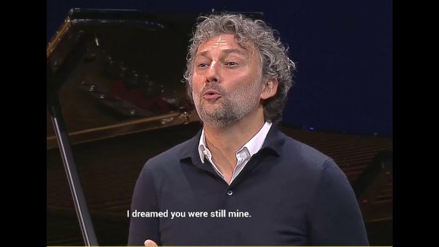 Jonas Kaufmann Recital Munich 2020