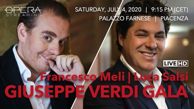 Giuseppe Verdi Gala Piacenza 2020 Meli Salsi