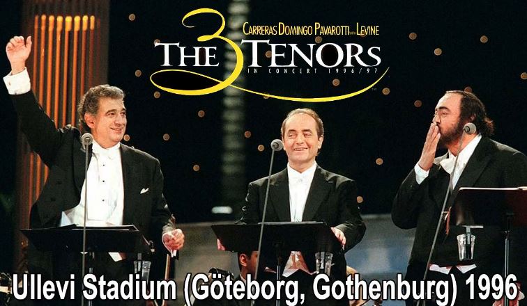 The Three Tenors Concert in Gothenburg 1996 - Opera on Video