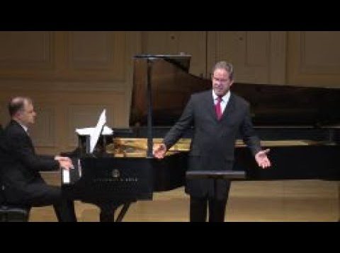 <span>FULL </span>Gerald Finley Recital Washington DC 2018