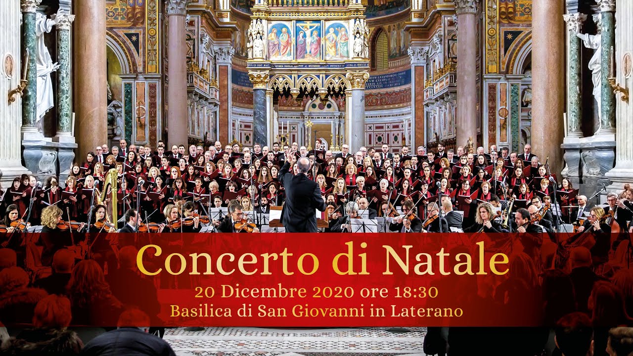 Concerto di Natale dal Vaticano Rome 2020 Opera on Video