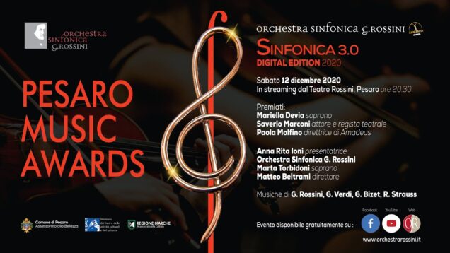 <span>FULL </span>Pesaro Music Awards Pesaro 2020 Mariella Devia Marta Torbidoni