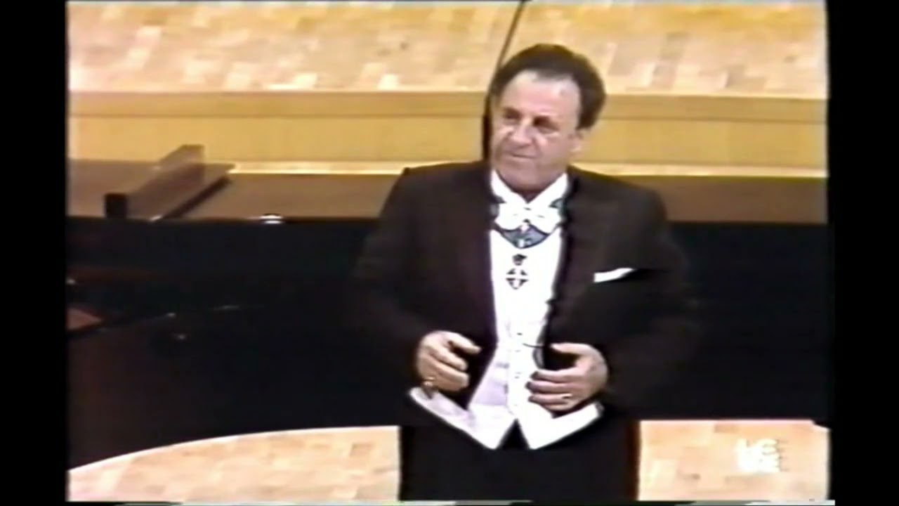 Carlo Bergonzi Recital Madrid 1989 - Opera on Video