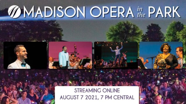 Opera in the Park Madison WI 2021 Majeski Thelwell Stenson Ketelsen