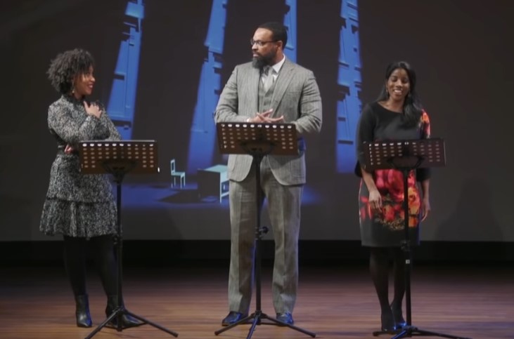 Blue (tesori) Glimmerglass 2019 Aaron Crouch, Ariana Douglas, Briana 